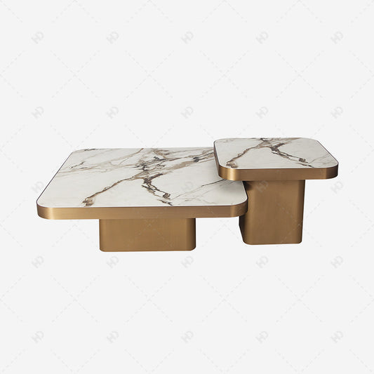 Appropriate combination of grey tea table