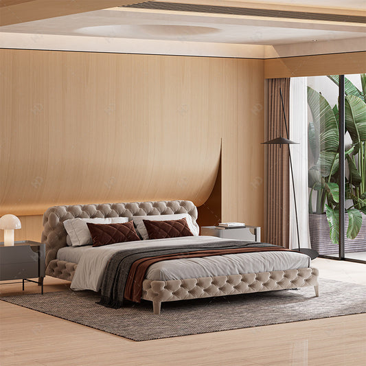 MOON pull clasp double bed