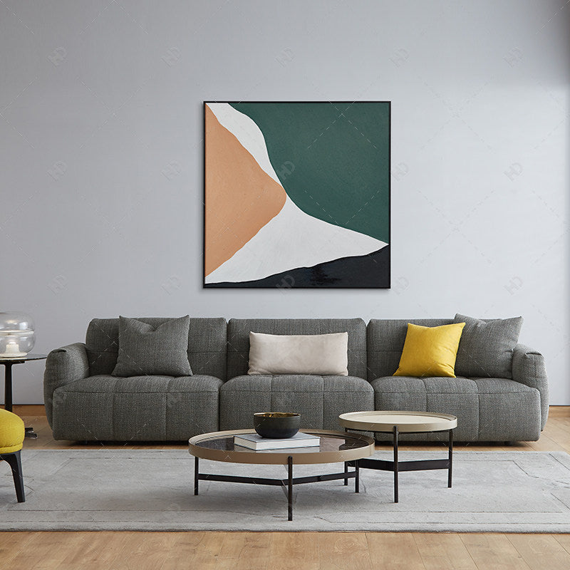 The whale cloth art sofa