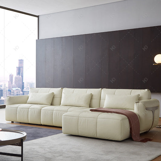 The whale leather sofa