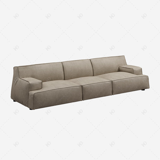 Damasco leather sofa
