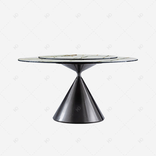 Clay round table